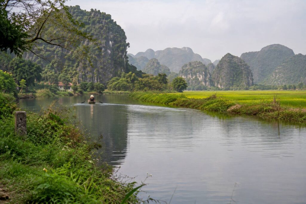 Une montagne au Vietname