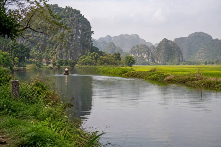 Une montagne au Vietname
